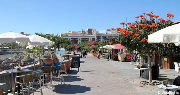Playa San Juan strandpromenade