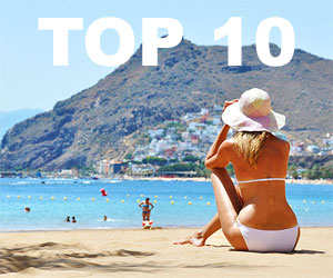 Top 10 strande Tenerife